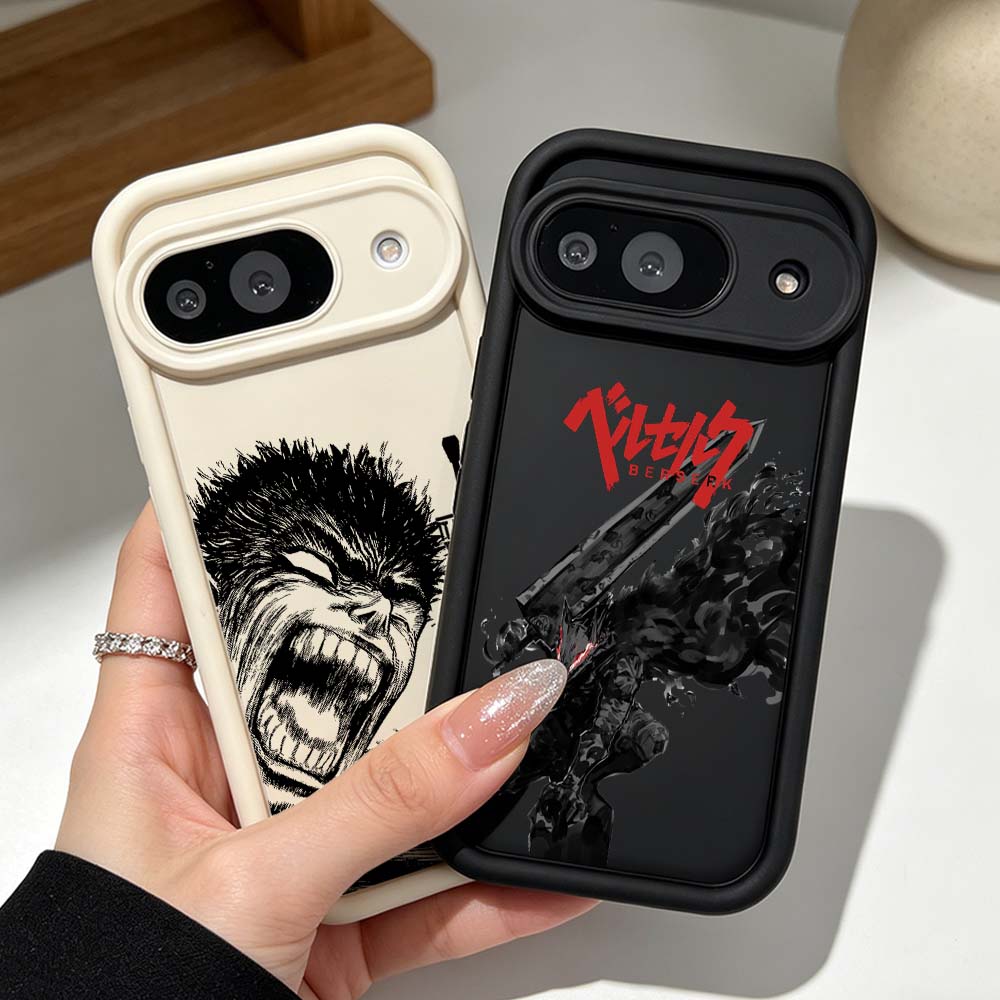 Google Pixel 9 - Funda de silicona Berserk Cool para