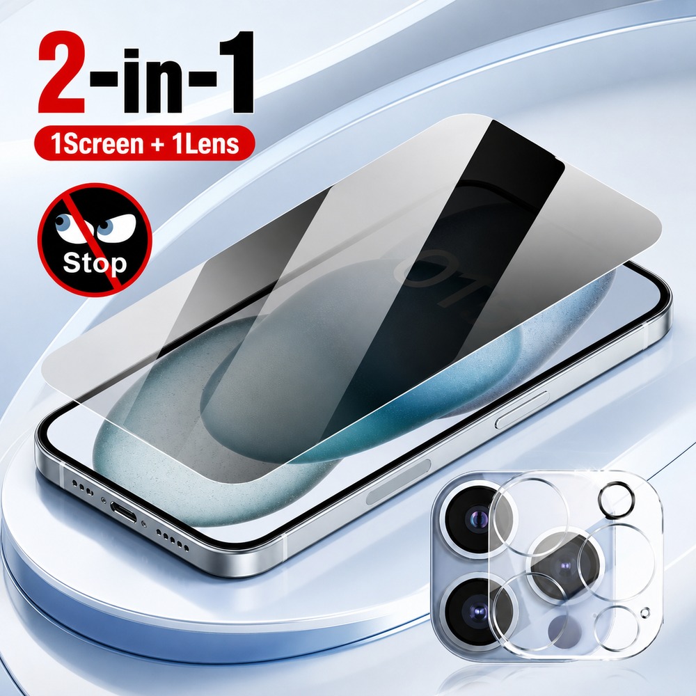 1 + 1 unidad de vidrio templad - Realme Gt 6 reseña y precio