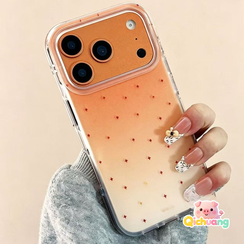 Carcasa Gradual Orange Stars p - Realme Note 50 reseña y precio