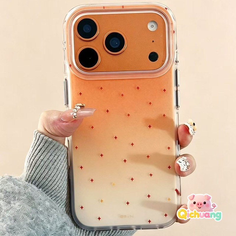 Carcasa Gradual Orange Stars p - Realme Note 50 reseña y precio