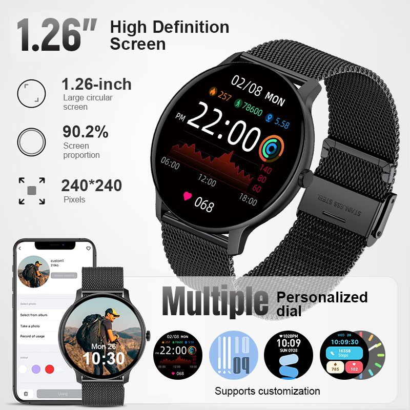 Reloj Inteligente 2026 para Ho - Breath Rate Monitor reseña y precio